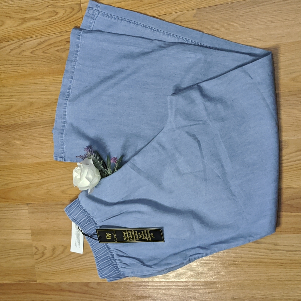 DG2 DIANE GILMAN SOFTCELL DENIM SIZE PL - Picture 2 of 11